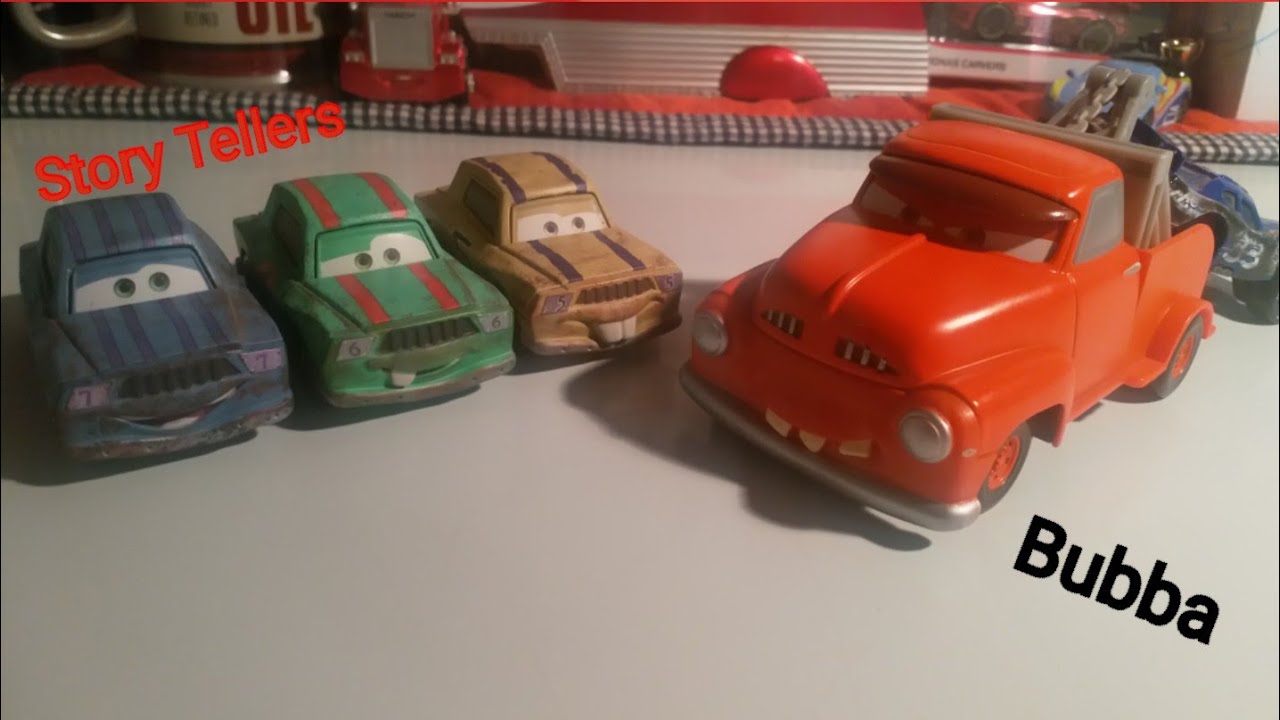 Mattel Disney Cars Diecast Story Tellers Bubba GIANT Tow Truck