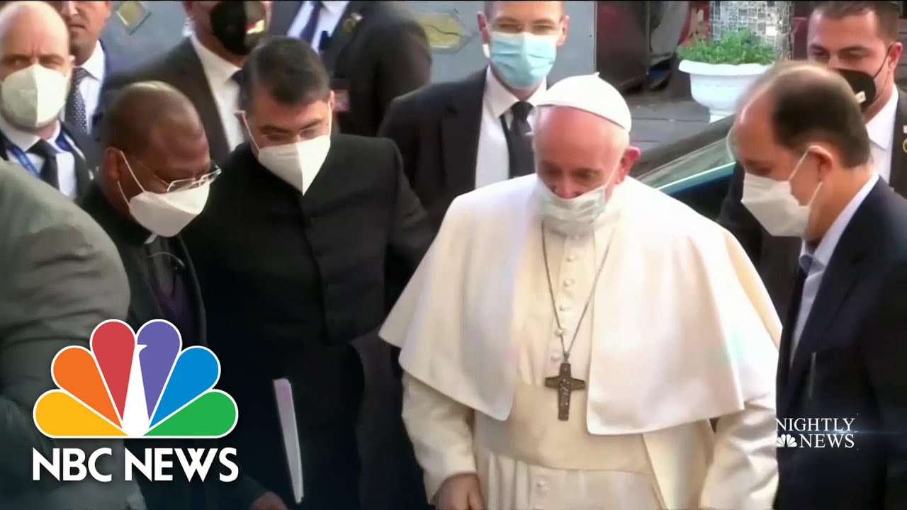 Pope Francis Delivers Message Of Unity During Visit To Iraq | NBC Nightly News