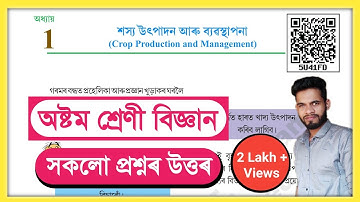 Class 8 Science Chapter 1 Question Answer Assam// Class 8 Science Lesson 1 // S9B1D8 // V8G8J7
