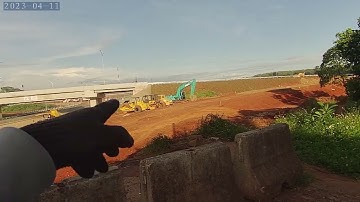 Tol Cimanggis Cibitung. Pagi H-4 Fungsional. Pagar dipasang! Gerbang Tol Nagrak Kota Wisata Cibubur
