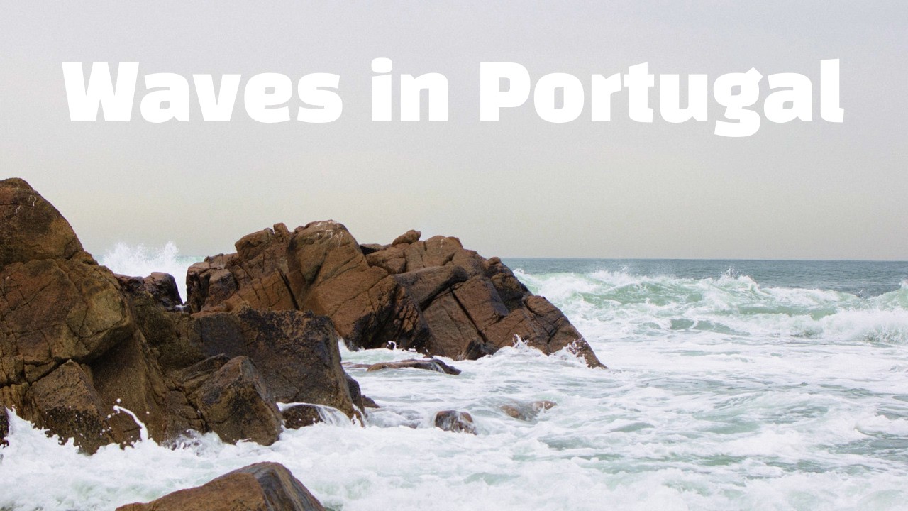 Waves in Portugal, Porto, Matosinhos