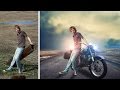 Change background and new fill adjustment layer | photoshop manipulation tutorial