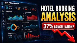 Hotel Booking Analysis Project| Dashboard Insights| Cancellation Trends & ADR Optimization| #powerbi