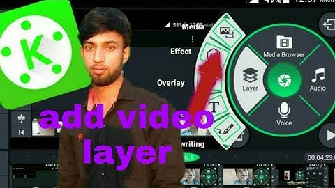 How to fix kinemaster video layer problem..