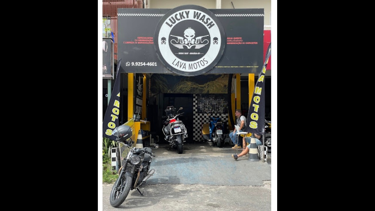 Tiger Sport 660, versão Black. Dia de lavação.