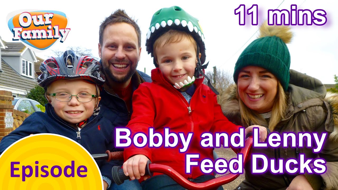 Bobby and Lenny Feed the Ducks | OUR FAMILY FULL EPISODES | CBEEBIES