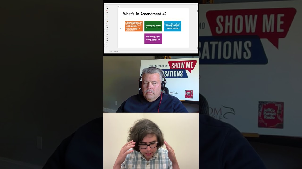 Andy Bakker Critiques the Initiative Petition Process