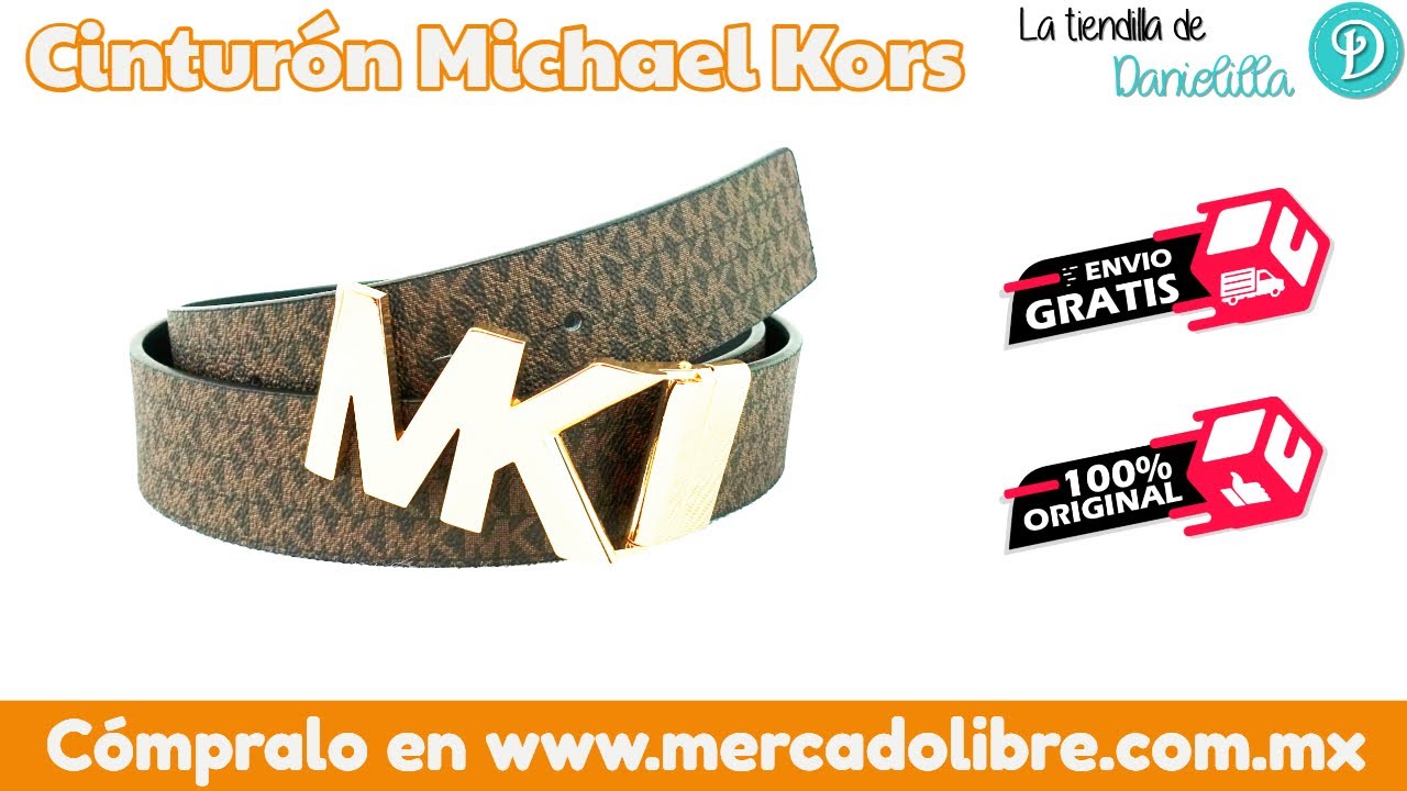 Cinturón Kors Reversible Hebilla MK ML - YouTube