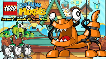 Lego Calling All Mixels Season 1 Episode 10 Save & Go (stop motion)