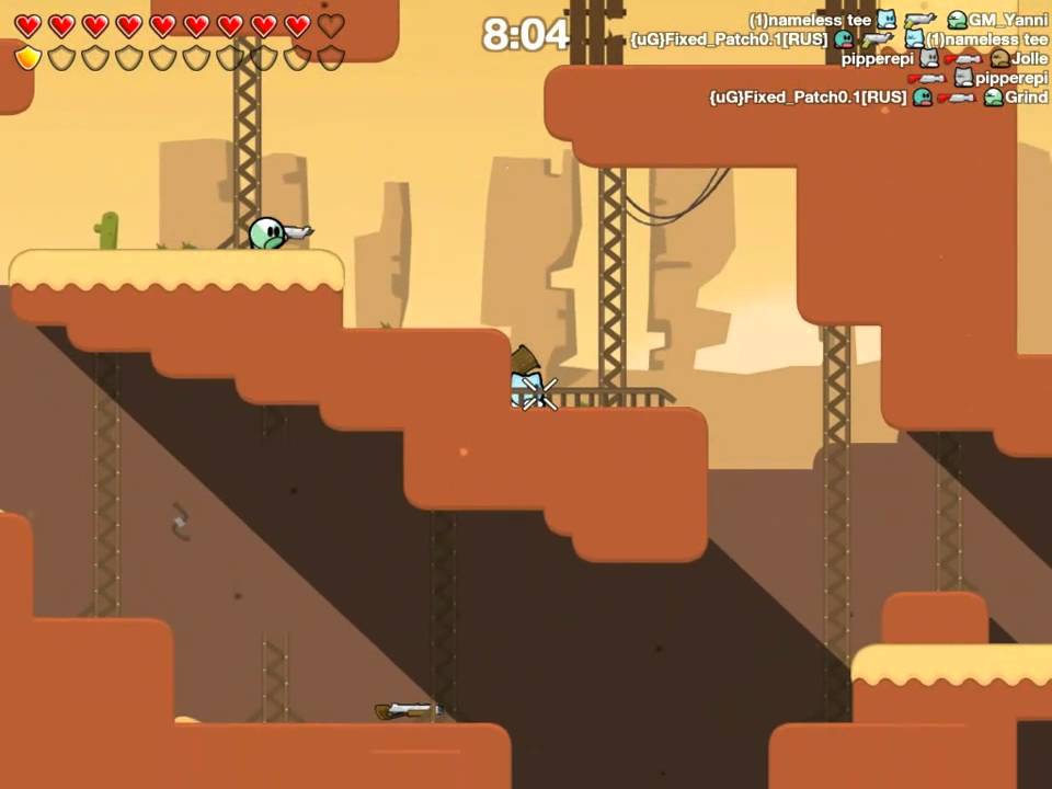 Teeworlds Gameplay - YouTube