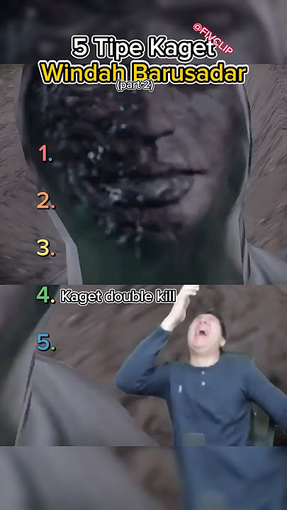 part 2 | mana kaget windah favorit kalian adik adik #windahbasudara #horrorgame