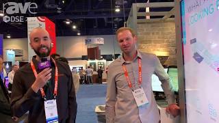 DSE 2019 AOPEN shows the DEX5550 media player with Touchsource