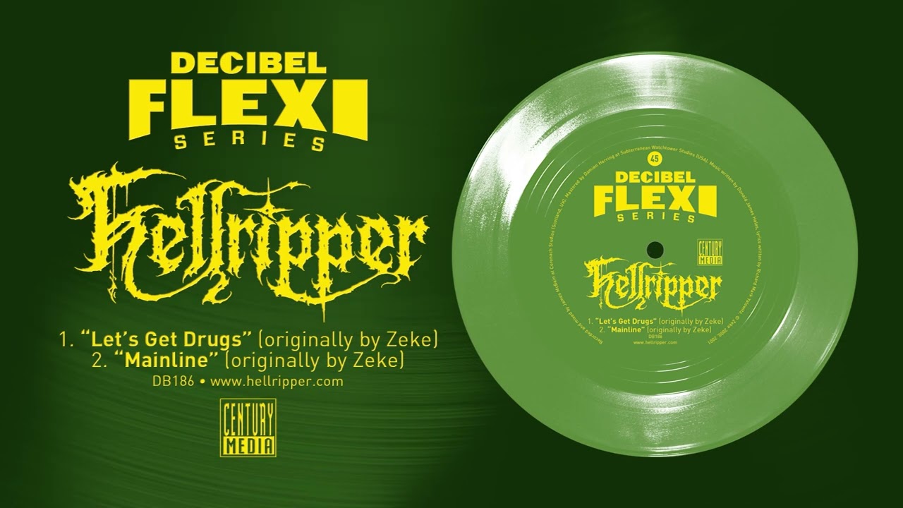 HELLRIPPER Premiere Exclusive Zeke Covers EP via the Decibel Flexi