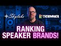 Speaker brand tier list