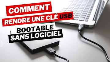 Comment rendre une clé USB bootable sans logiciel - Tutoriel facile windows10
