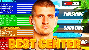 BEST POST SCORER BUILD IN NBA 2K22! BEST CENTER BUILD IN 2K22 CURRENT GEN!
