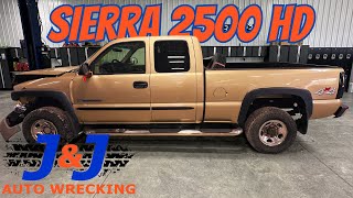 2006 GMC Sierra 2500 HD Part Out: J & J Auto Wrecking Test Video Stock # R6GM097
