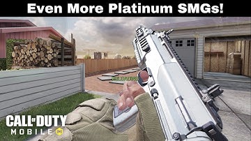 Unlocking Even More Platinum Camo SMGs + Gold Fennec In Call of Duty Mobile!