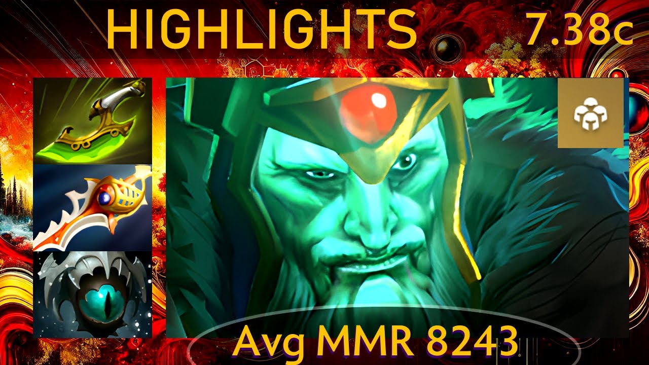 ⭐ 7.38c Wraith King |K+A-D - 29 KP - 78%| Carry Highlights - Dota 2 High MMR