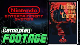 The House in the Cemetery Gameplay Footage for NES