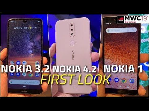 Nokia 3.2, Nokia 4.2, Nokia 1 Plus First Look