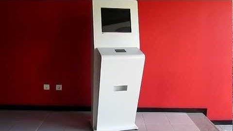 Mindelo Kiosk with card dispenser