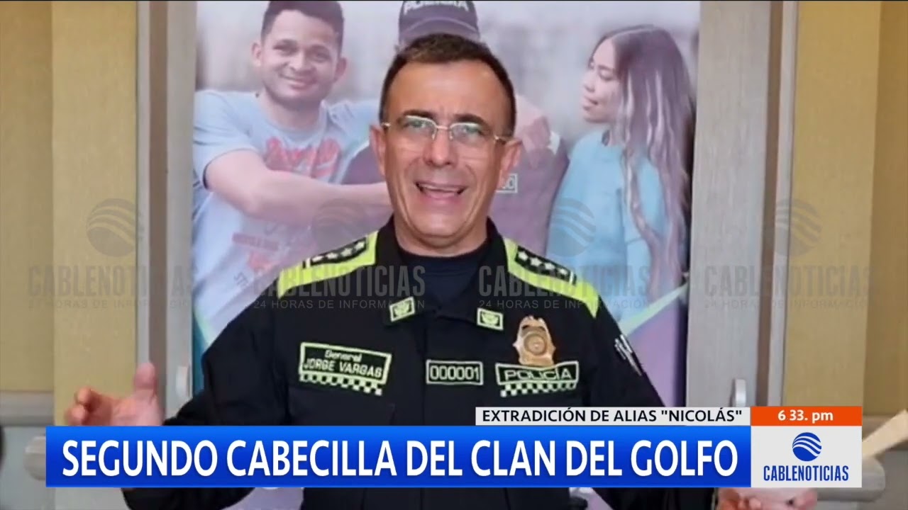 Autoridades extraditaron a Alias 'Nicolás' segundo cabecilla del Clan del Golfo a EE.UU.