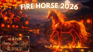 2026 Lunar New Year Fire Horse Ambience 🔥🐎 | Chinese New Year Calm Instrumental Music 4 Hours screenshot 3