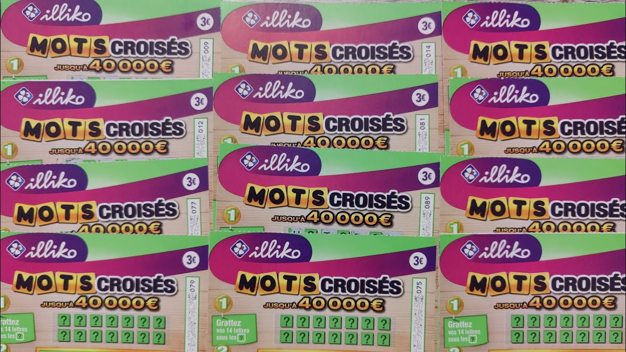 🛑 Grattage du 19 août 🍀 mot croisé objectif 100 euro