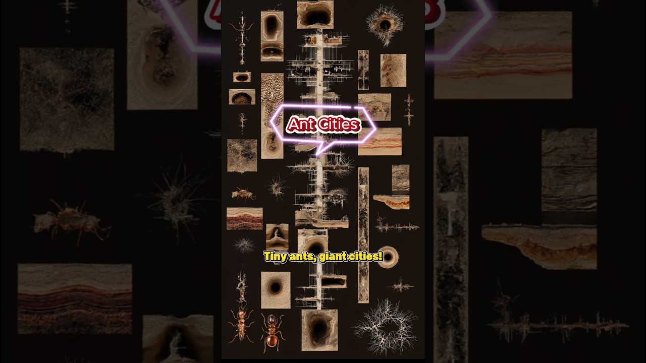 Ant Cities QUIZ – Do You Know the Underground Megastructures? 🐜🏙️  