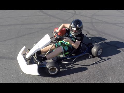 Hotel tjene kande STOCK 9 HP MOTOR TOP SPEED TAV2 CVT DRIFT GO KART - YouTube