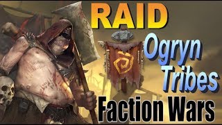 RAID: Племена Огринов | Ogryn tribes (Обзор фракции) + Бой на 7 уровне Крипты против Босса