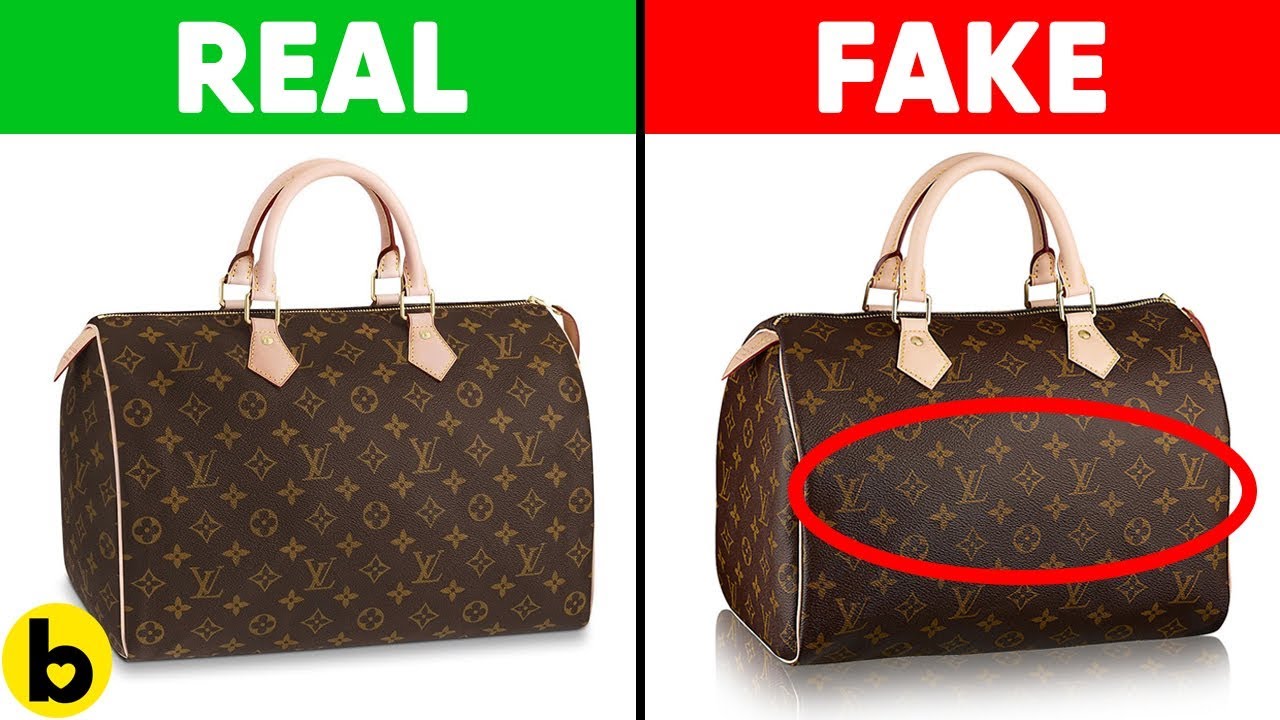 12 Tips To Tell If A Famous Brand Is Real Or Fake - YouTube