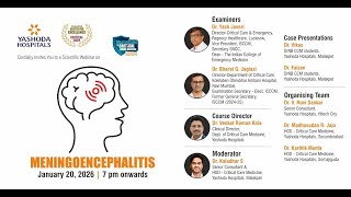 "MENINGOENCEPHALITIS" – Critical Care Master Class | Yashoda Hospitals