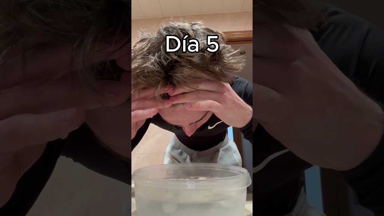 Sumergí mi cara en Agua con Hielo por 7 días... 