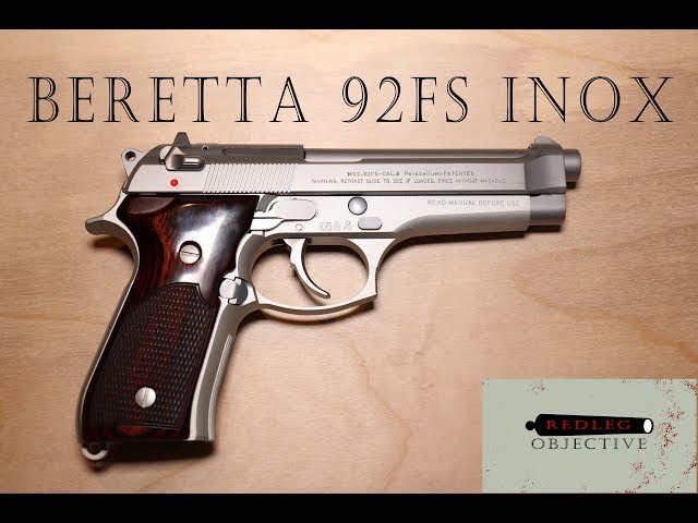 Beretta 92FS Inox - The Beautiful Stainless Inox 92FS - YouTube