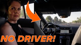 We let a REAL FULL SELF DRIVING Car Drives us in Phoenix