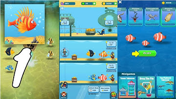 Idle Sea Tycoon Gameplay Walkthrough #1 (Android, IOS)