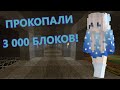 ПРОКОПАЛИ ТУННЕЛЬ В 3 000 БЛОКОВ! (меня чуть не убили)