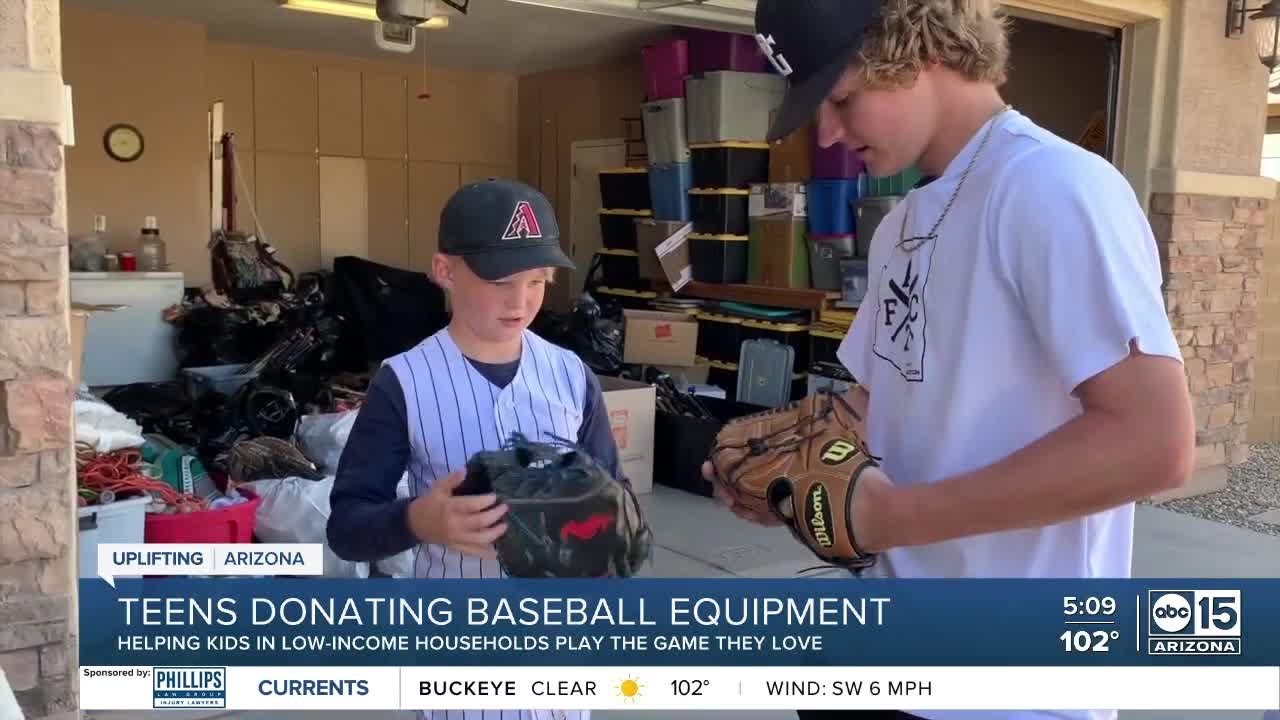 little leaguers gifted bats, balls, gloves and more thanks