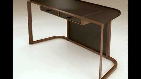 Giorgetti Ion desk 3D model from CGTrader.com
