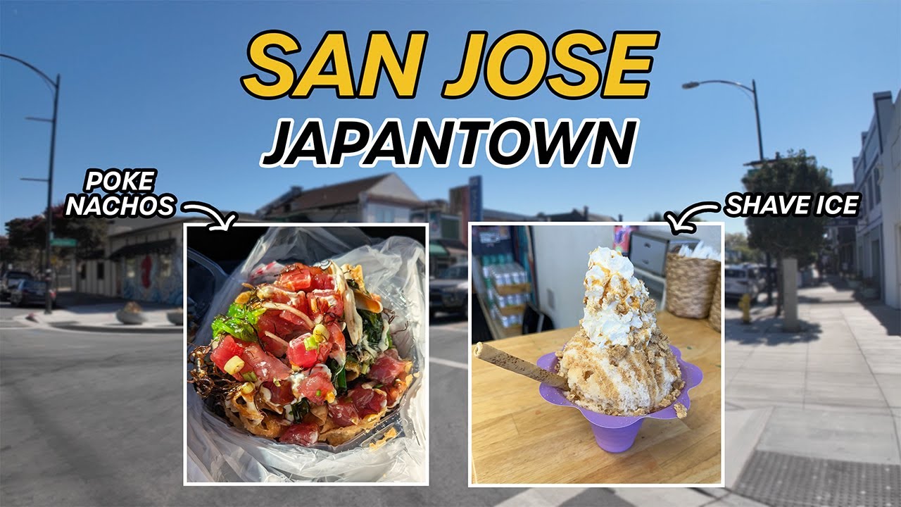 JAPANTOWN в Сан-Хосе 🌸: японская еда, сувенирные магазины, гавайский поке и лёд для бритья | Райо...