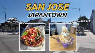 San Jose Japantown Japanese Food, Gift Shops, Hawaiian Poke Shave Ice San Francisco Bay Area