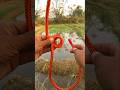 Adjustable loop knot/#howto#ropeknots#shortviral