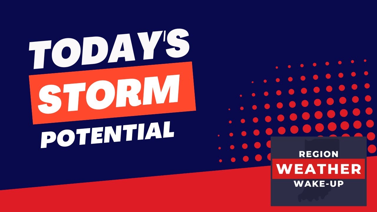 Severe Storm Threat Later Today - YouTube