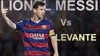 Lionel Messi Vs Levante Home 2015-16 720P 50Fps Hd