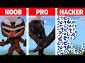 NOOB VS PRO VS HACKER Minecraft Pixel art✨Venom