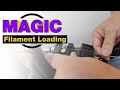 JGMaker Magic 3d printer tutorial: Filament loading, filament changing, Filament autoloading