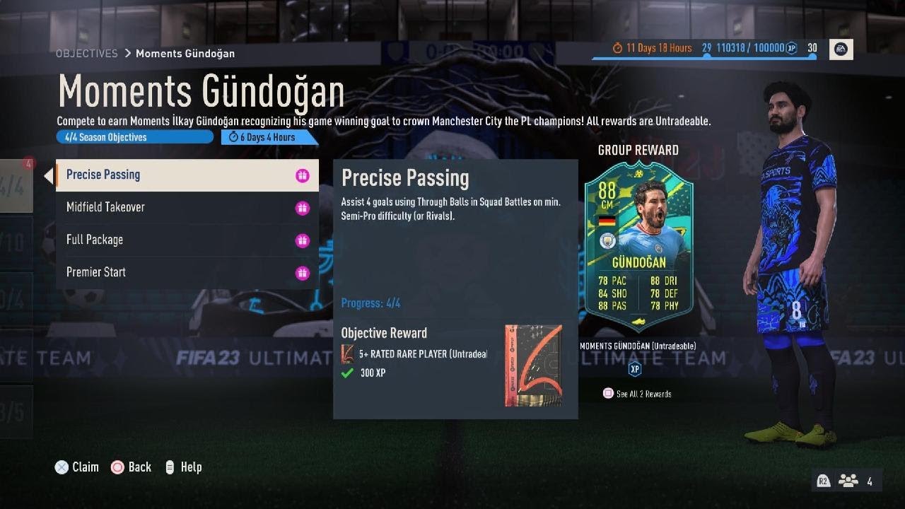 Moments Gündoğan Completed FIFA 23