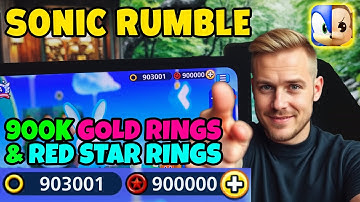 Sonic Rumble Hack ✅  How to Get 900K Free Gold Rings & Red Star Rings (iOS & Android)